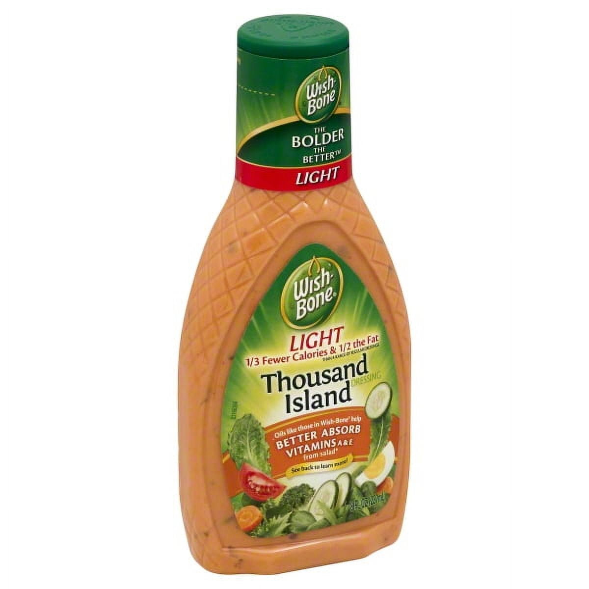 WishBone® Light Thousand Island Dressing 8 fl. oz. Plastic Bottle