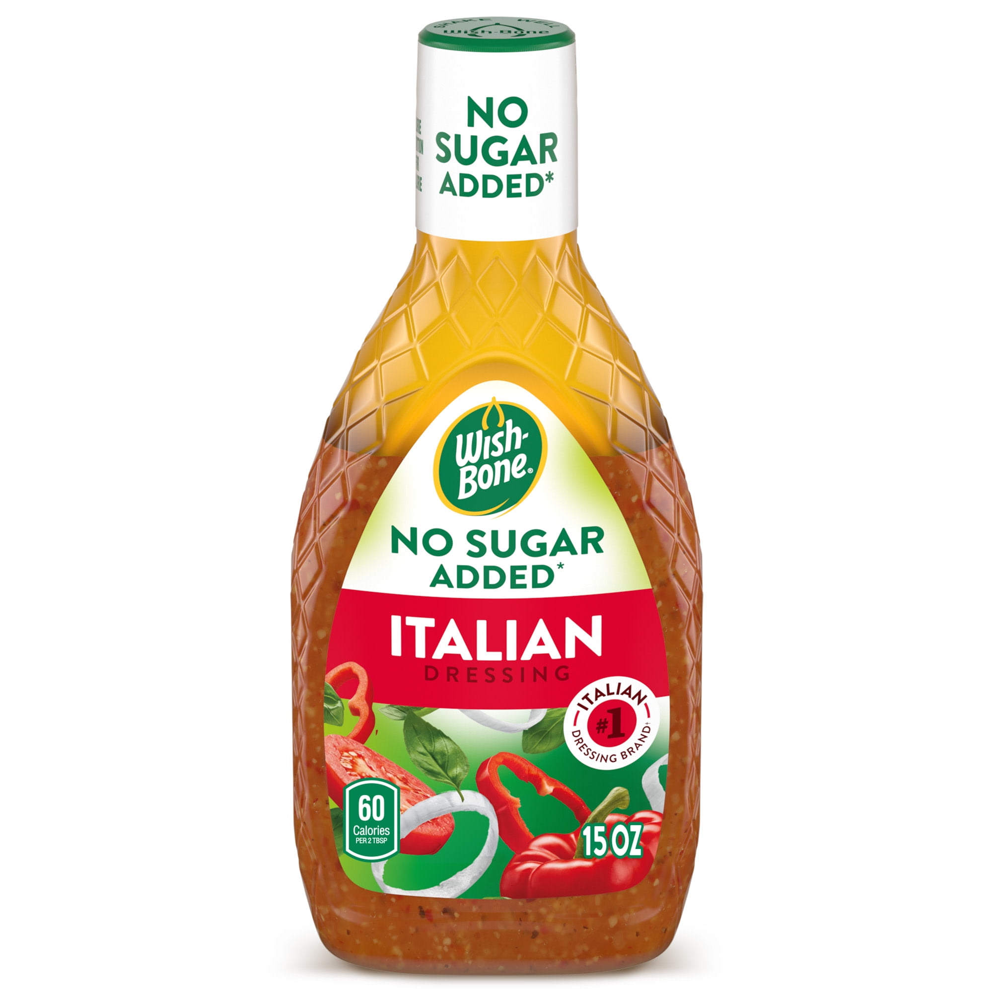 Wish-Bone No Sugar Added Italian Salad Dressing, 15 fl oz.