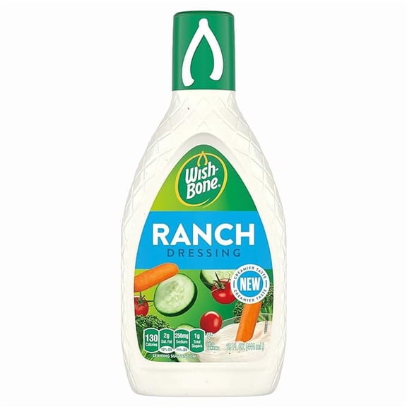 Wish-Bone Ranch Salad Dressing, 15 FL OZ ( Pack of 2 )