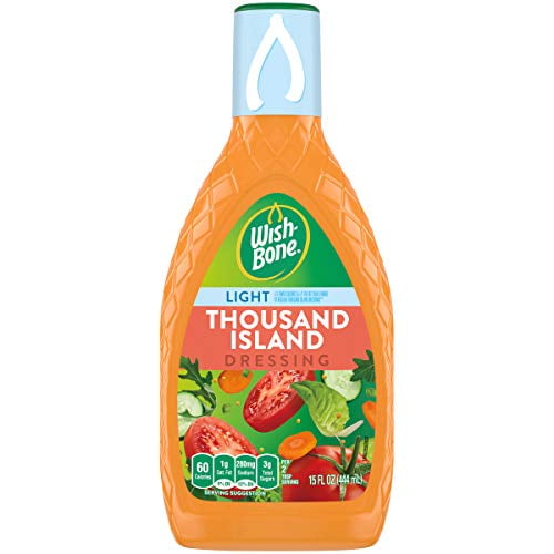 WishBone Salad Dressing, Light Thousand Island, 15 oz
