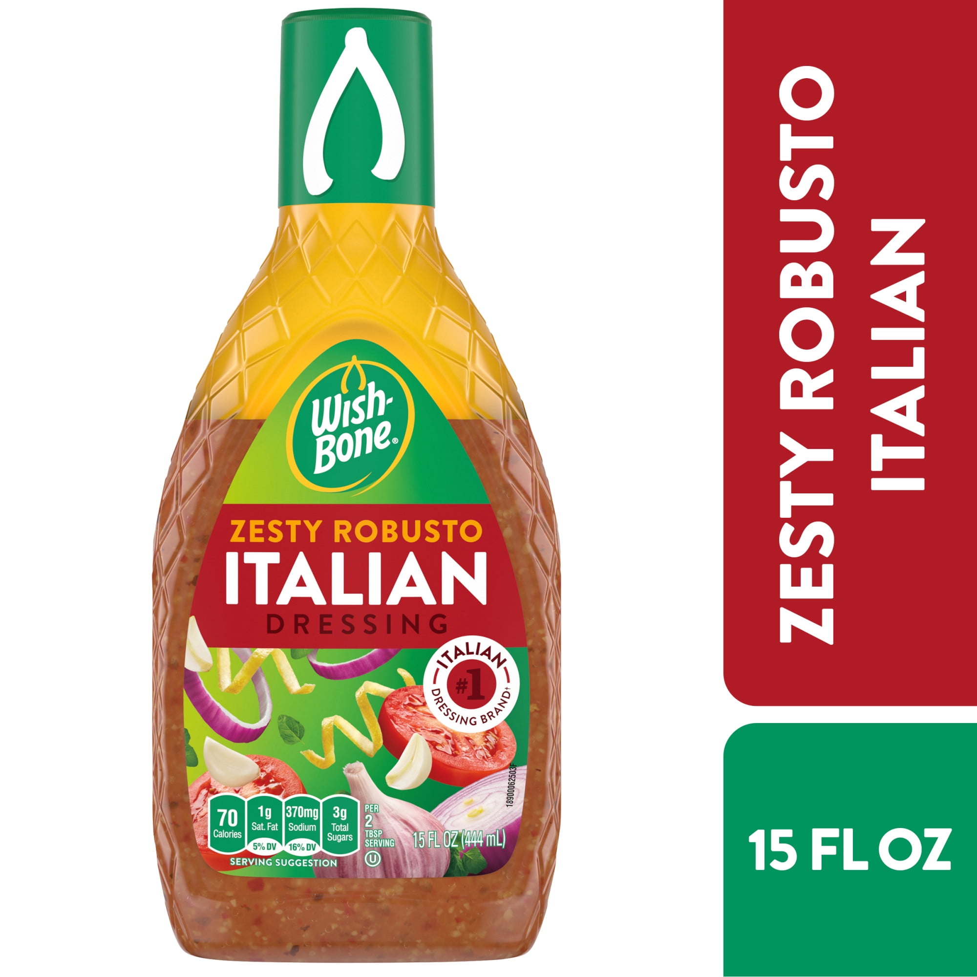 Walmart exclusive discounts  Wish-Bone Zesty Robusto Italian Dressing, 15 fl oz