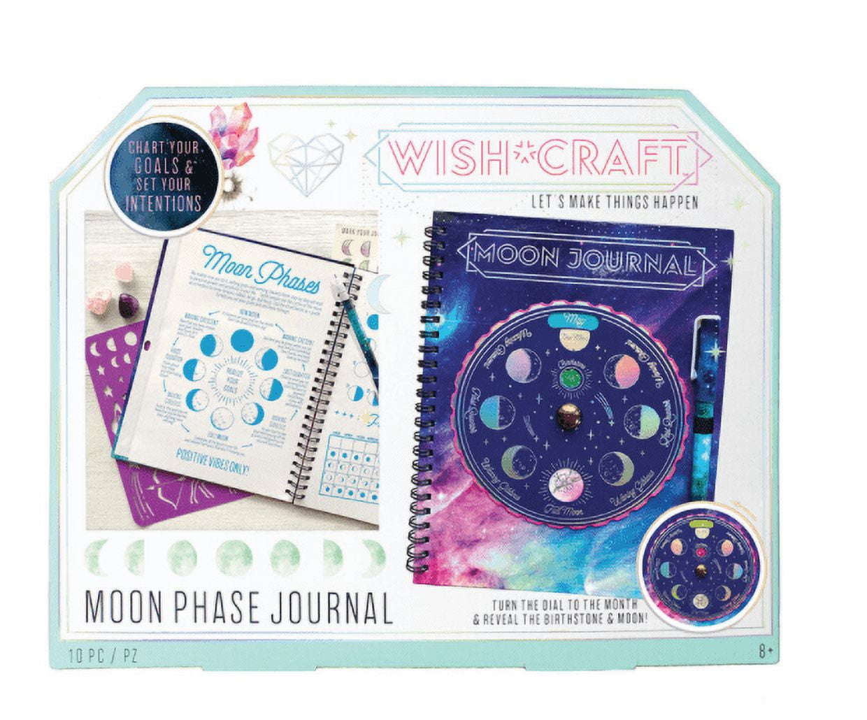 30 Pcs Moon Sticker, Moon Phase Sticker, Journal, Planner, Night
