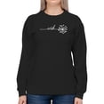 thumbnail image 1 of Wish Dandelion W Hearts Sweatshirt Women -Image by Shutterstock, Female Large, 1 of 4