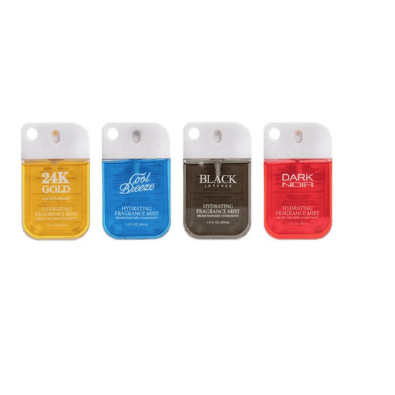 Wish Hydrating Fragrance Mist For Men 1.5oz 4 Pack