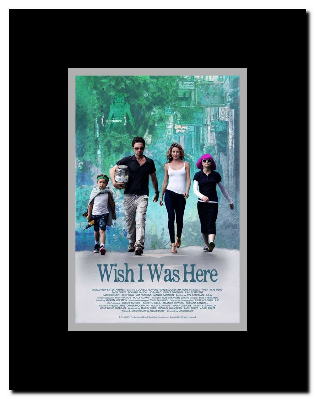Wish I Was Here Framed Movie Poster