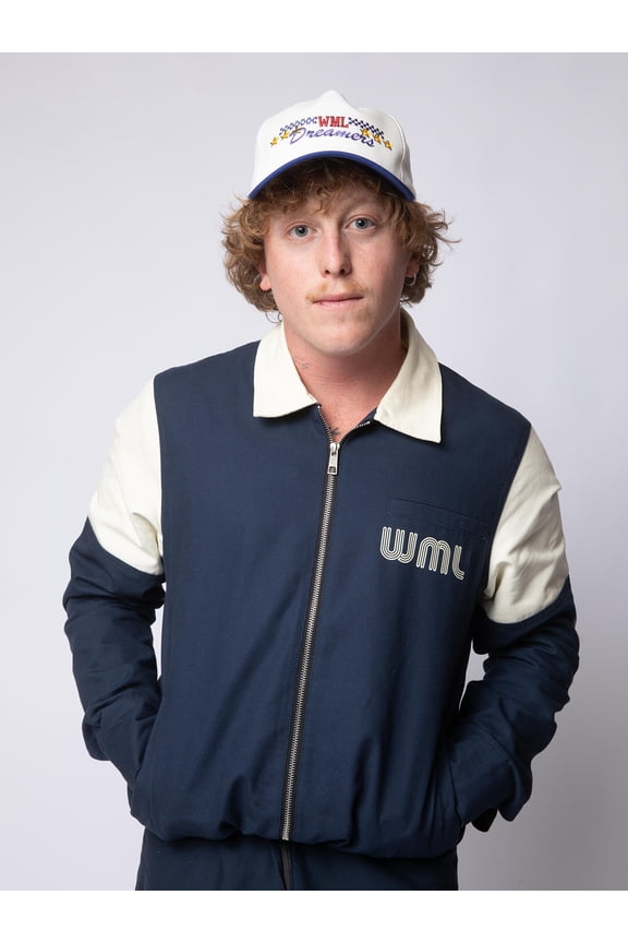 Men's Dreamer's Graphic Print Workwear Style Jacket, Sizes S-3XL