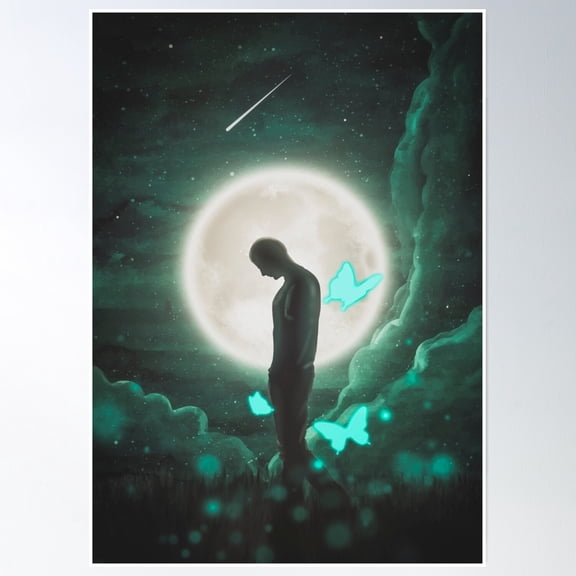 Wish Poster Wall Art, Modern Wall Decor, 8x12 UNFRAMED