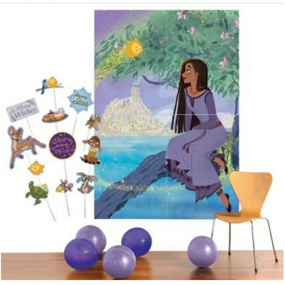 Wish Scene Setter Backdrop w/ Photo Props (1ct)