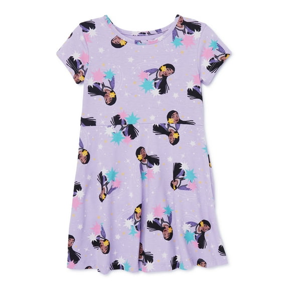 Wish Toddler Girl Print Skater Dress, Sizes 12M-5T