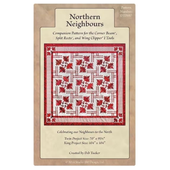 Wish Upon Quilt Pattern Using Several tools from Studio 180 Designs
