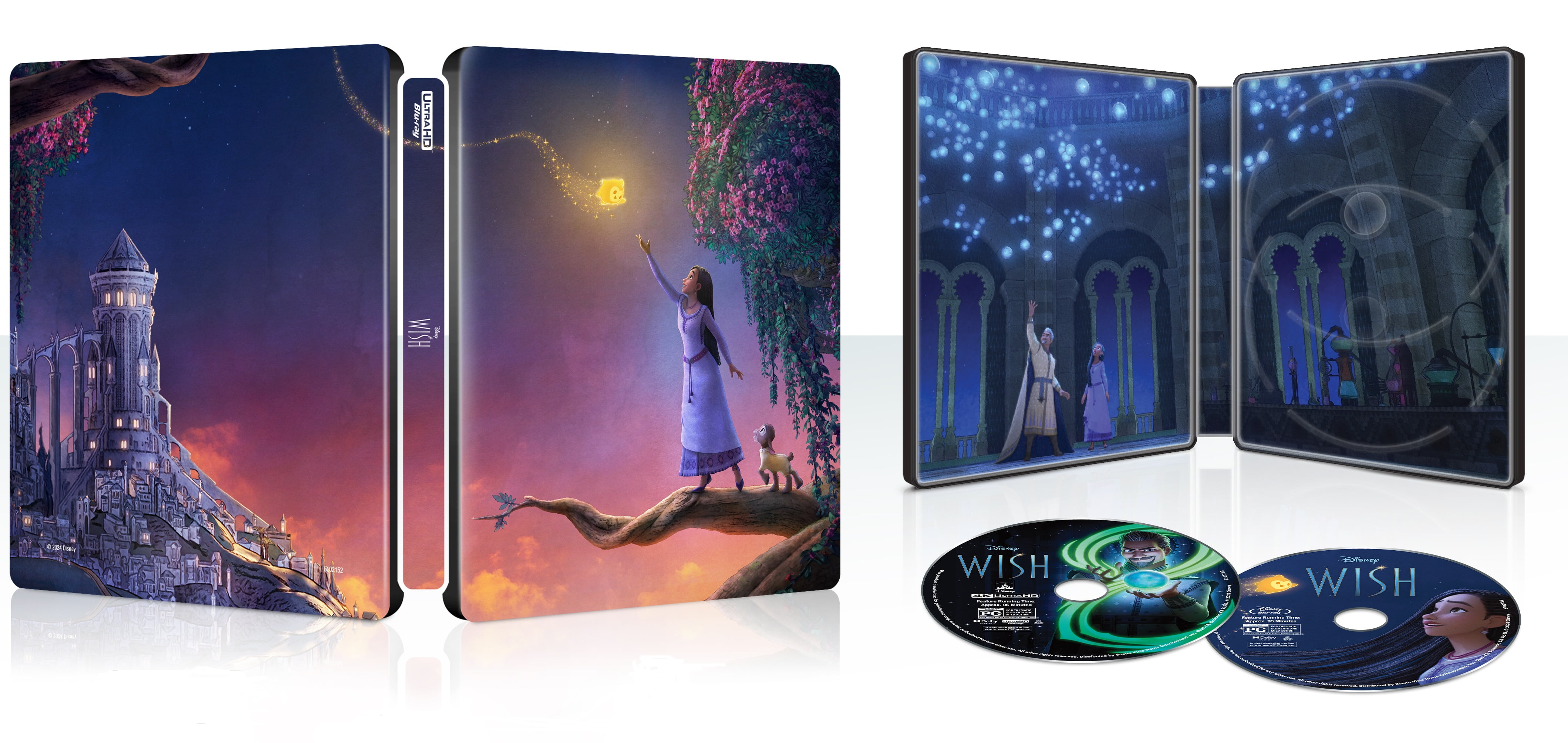 Wish Walmart Exclusive Steelbook (4K Ultra HD + Blu-Ray + Digital Copy)
