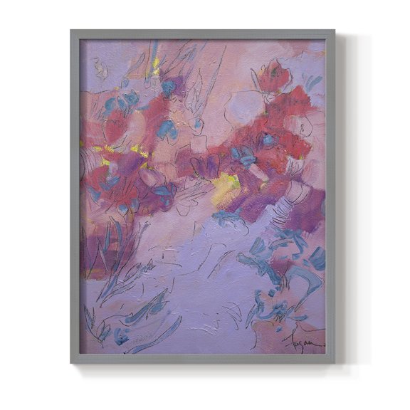 Wish You Well Framed Print - Solid Wood in Single Picture Frame Solid Wood 2 Framed Print