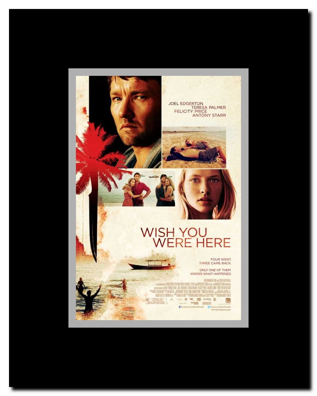 Wish You Were Here Framed Movie Poster