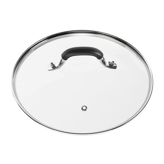 WishDirect 10.25 Inch Tempered Glass Lid Compatible with 10-10.25 inch Lodge Cast Iron Skillet and 5 Quart Dutch Ovens