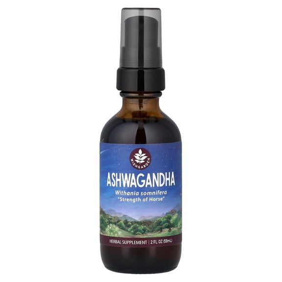 WishGarden Herbs Ashwagandha, 2 fl oz (59 ml)