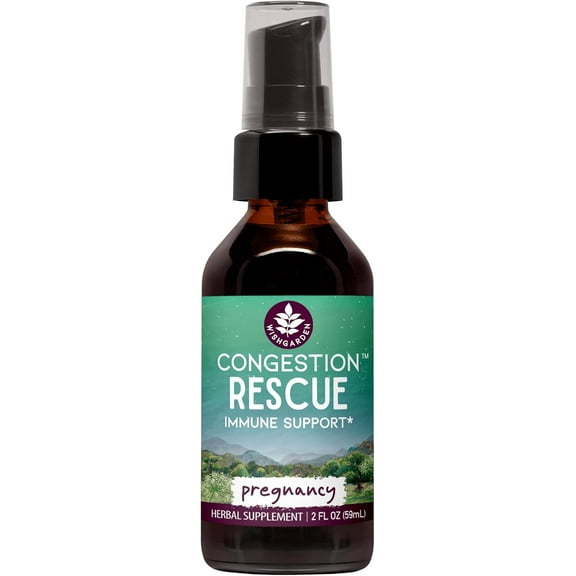 WishGarden Herbs Congestion™ Rescue, Pregnancy, 2 fl oz (59 ml)