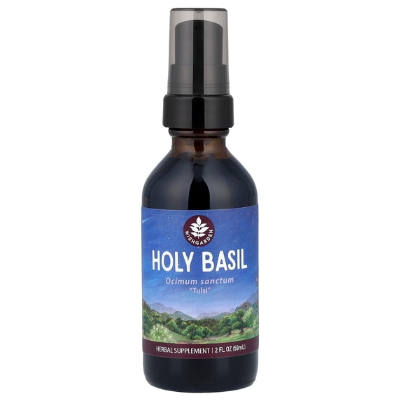 WishGarden Herbs Holy Basil, 2 fl oz (59 ml)