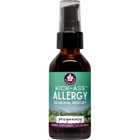 WishGarden Herbs Kick-Ass™ Allergy, Pregnancy, 2 fl oz (59 ml)