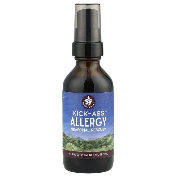 WishGarden Herbs - Kick-Ass Allergy Seasonal Rescue! Spray - 2 fl. oz.