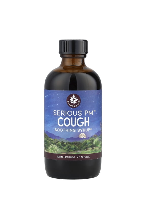 Herbs Serious PM Cough Soothing Syrup, 4 fl oz (120 ml)