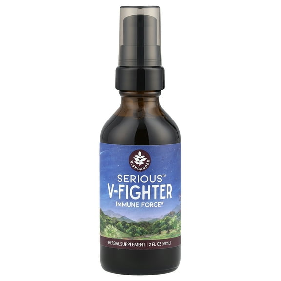 WishGarden Herbs Serious™ V-Fighter, 2 fl oz (59 ml)