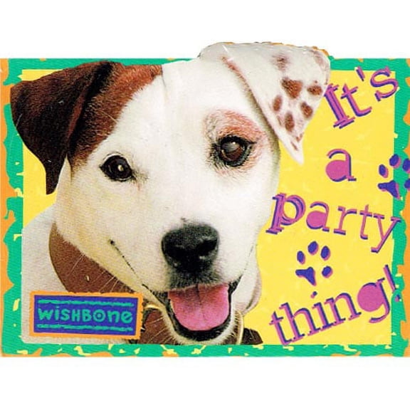 Wishbone Vintage 1996 Invitations w/ Envelopes (8ct)