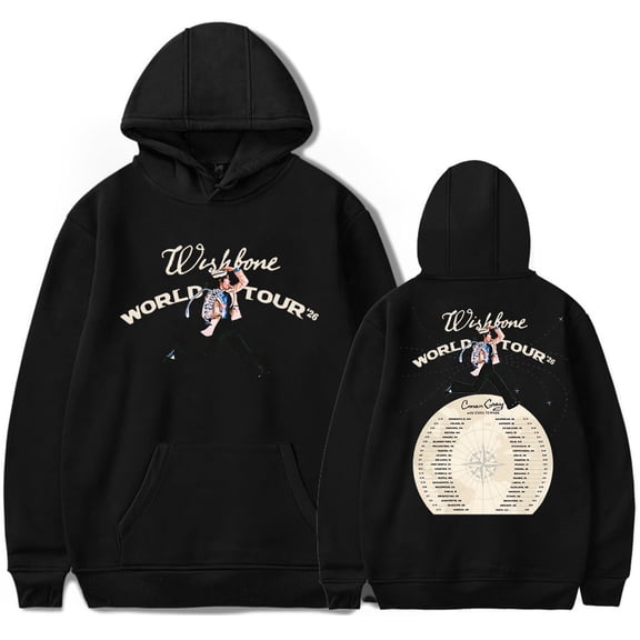 Wishbone World Tour 2026 Hoodie – Unisex Concert Merch Pullover Sweatshirt for Men and Women