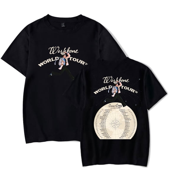 Wishbone World Tour 2026 T-Shirt – Unisex Concert Merch Short Sleeve Graphic Tee