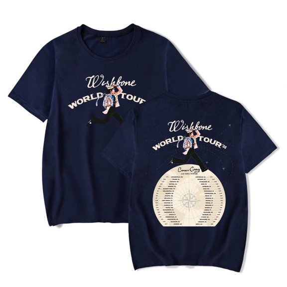 Wishbone World Tour 2026 T-Shirt – Unisex Concert Merch Short Sleeve Graphic Tee