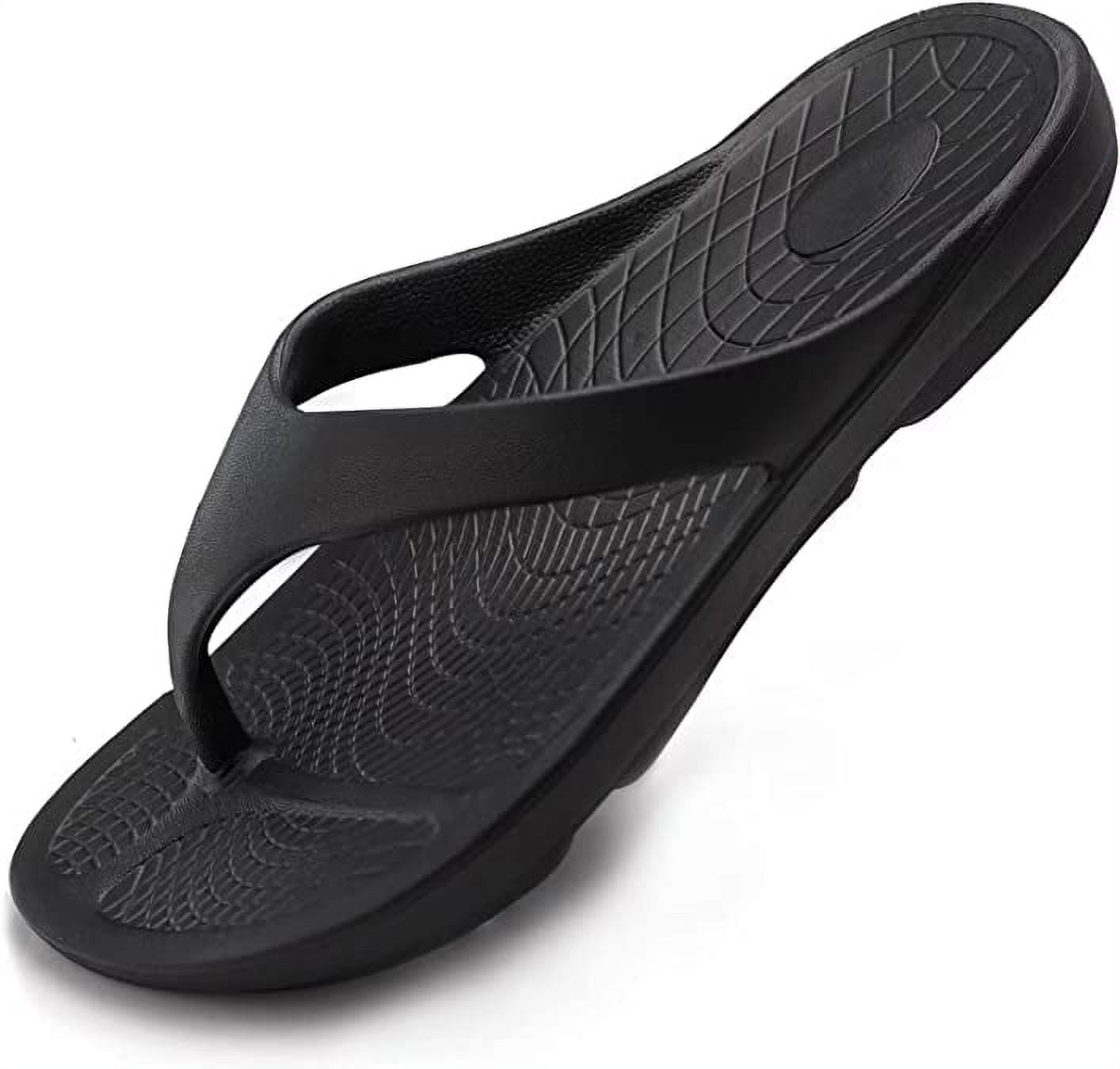 Wishcotton Women's Flip Flop Sandals Lightweight Thong Sandals Recovery ...
