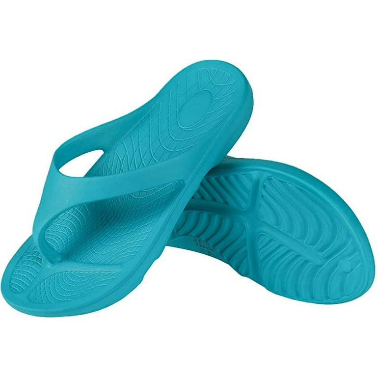 Wishcotton Women's 2 Pairs Lightweight Thong Flip Flops, Ladies Soft  Waterproof Beach Slides Sandals, Anti Slip Shower Slippers : :  Clothing