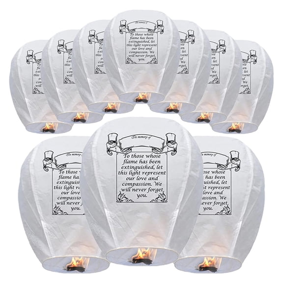 Wishing Lantern 20 Pcs Red Chinese Paper Lanterns with Wishes Writing for Birthday Wedding Party Decorations Rkxzt