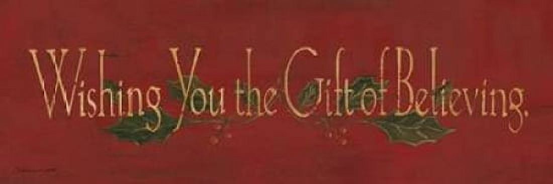 Wishing You Canvas Art - Stephanie Marrott (12 x 36)