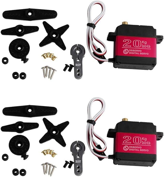 Wishiot 20kg DS3218 Servo DC4.86.8V High Torque 270 Degree Waterproof