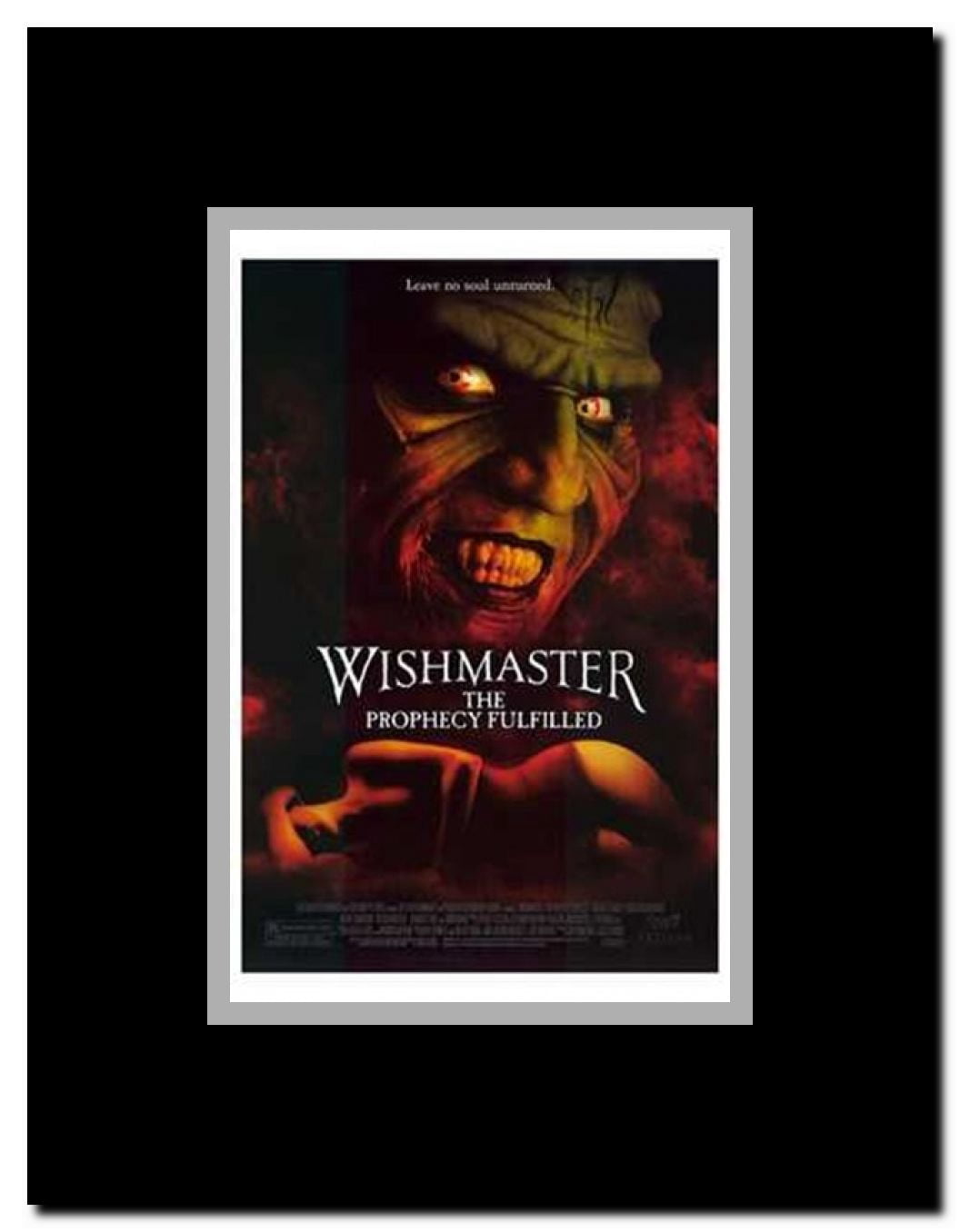 Wishmaster 4: the Prophecy Fulfilled Framed Movie Poster
