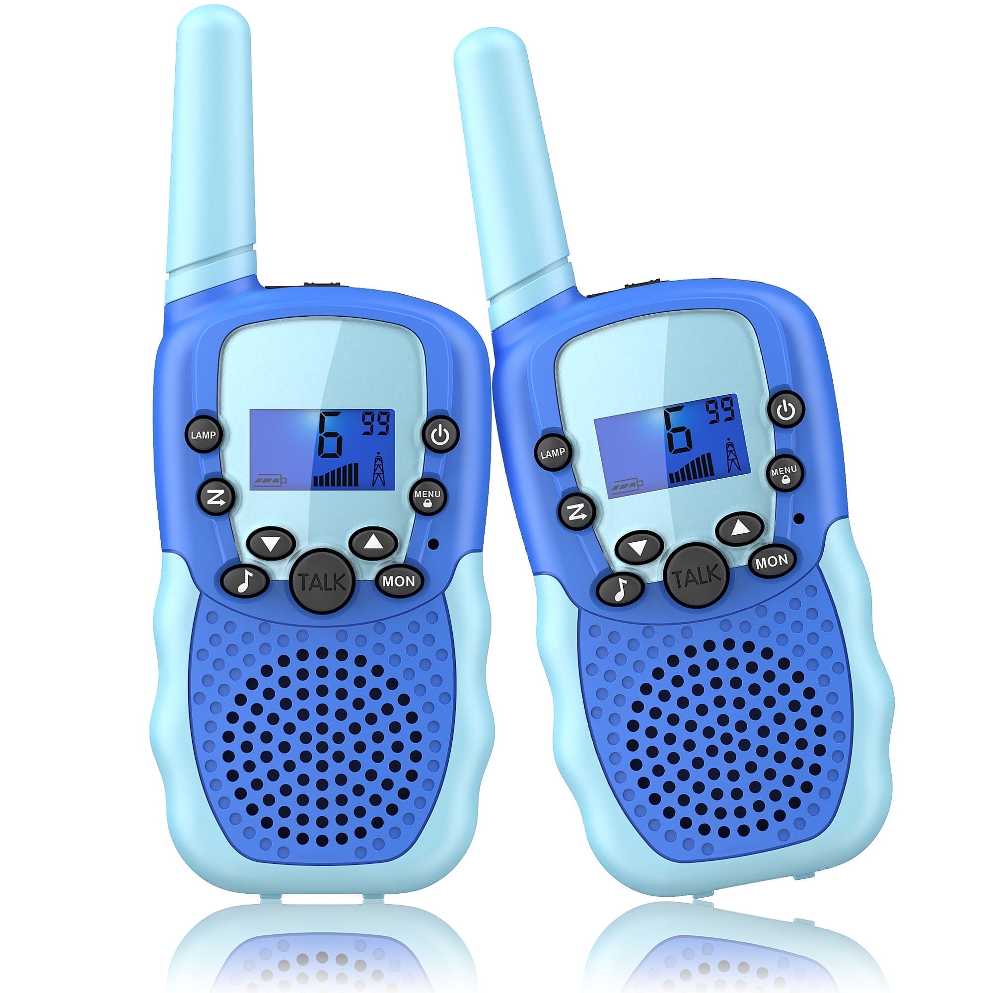 Wishouse Walkie Talkies for Kids, 22 Channels Two Way Radio Toy Birthday, Christmas and Easter Gifts for 3-12 Year Old Boys