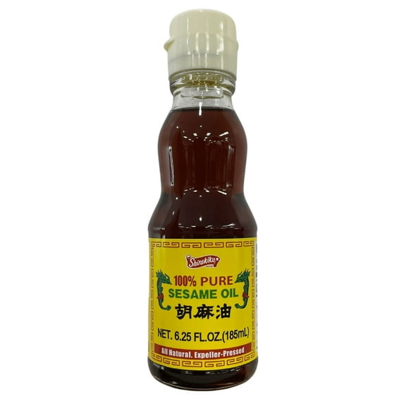Wismettac Asian Foods Shirakiku  Sesame Oil, 6.25 oz