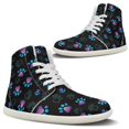 thumbnail image 1 of Wismoutput Animal Footprint Men's High-Top Sneakers Minimalist Zero Drop Shoes Casual and Comfortable Sneakers for Men, 1 of 7