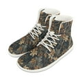 thumbnail image 1 of Wismoutput Branch and Leaves Printed Shoes High-top Minimalist Barefoot Shoes for Men and Boys Size 5.5-14, 1 of 7