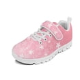 thumbnail image 1 of Wismoutput Pink Cherry Flowers Sports Shoes for Kids Girls Single Buckle Sneakers Non-Slip Wear-Resistant Size 11-15, 1 of 7