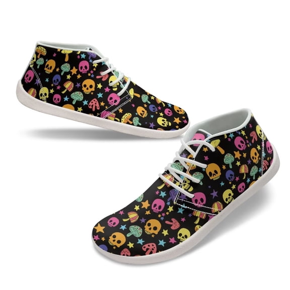 Wismoutput Skeleton Barefoot Shoes for Men Boys Anti-Slip Comfortable Durable Casual Shoes Wide Width Size 5.5-14