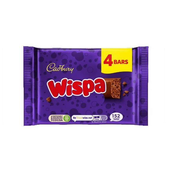Wispa 4 pack