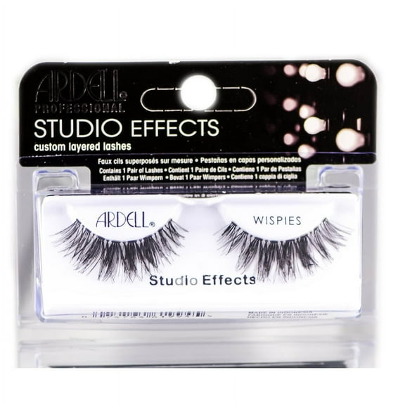 Wispies , Ardell Professional Studio Effects Custom Layered Lashes , Hair Scalp Skin Body - Pack of 1 w/ SLEEK Teasing Comb