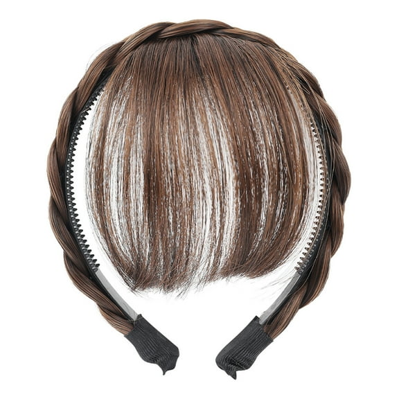Wispy Bangs Fringe Hairpieces for Women Curved Bangs for Daily Wear Multicolored Fringe Bangs Natural Flat Neat Bangs