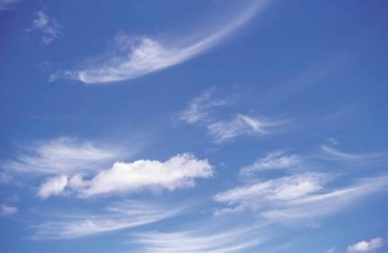 Wispy Clouds in Sky Canvas Art - Panoramic Images (24 x 16)