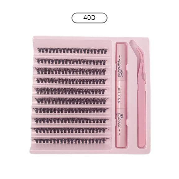 Wispy Lash Clusters Natural Eyelash Clusters 8-16mm Cluster Eyelash Extensions CD Curvature 280 Pcs Manga Cluster Lashes Individual Lashes DIY Lash Extensions