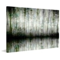 thumbnail image 1 of Wispy Trees Reflect by Parvez Taj Painting Print on Wrapped Canvas, 1 of 4