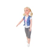 Wispy Walker 32" Life-Size Doll, Blue Stripes