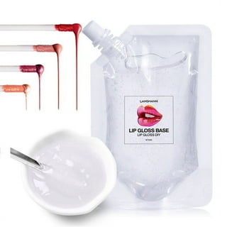  TKB Lip Gloss Base  Clear Versagel Base for DIY Lip Gloss,  Made in USA Mineral-Oil-Free (15 oz) ($1.36/oz) : Beauty & Personal Care