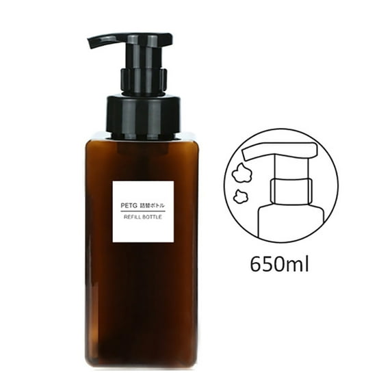 Wisremt Foaming Bottle Facial Cleanser Cosmetics Sub-bottle Bubble Bottle Empty Bottle